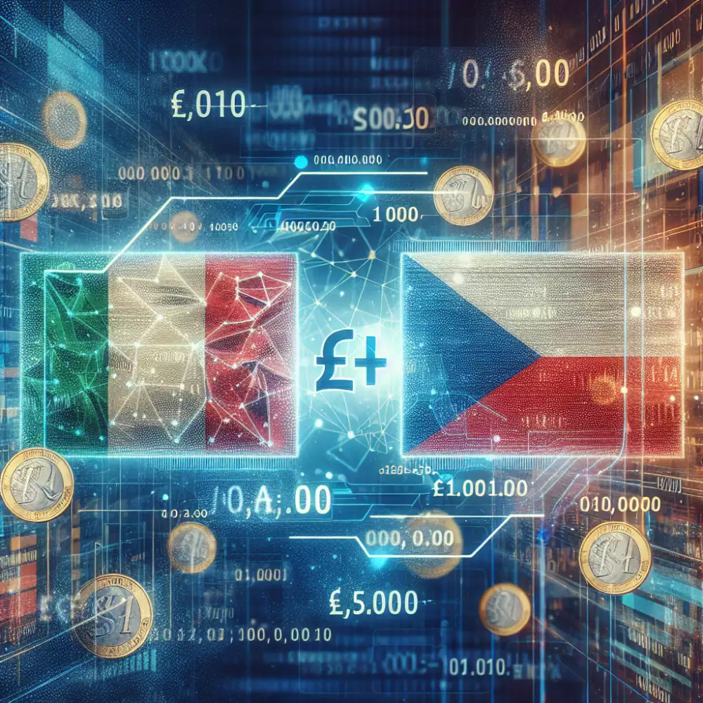 1 italská lira to czk
